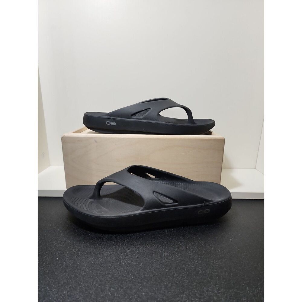 OOFOS OOlala Luxe Recovery Sandals Size 7